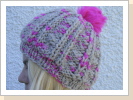 Lova - Mütze mit Pink Pompom