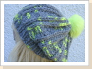 Lova - Mütze mit Gelb Pompom € 31,- Lova - Mütze mit Gelb Pompom € 31,-